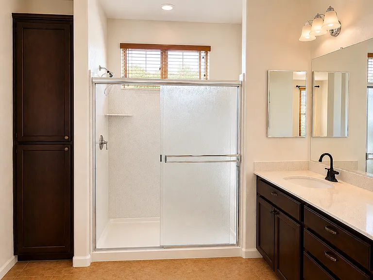 Master bathroom shower