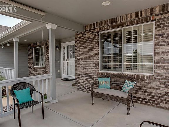 View of covered porch in front. Great to enjoy your morning coffee or an evening
