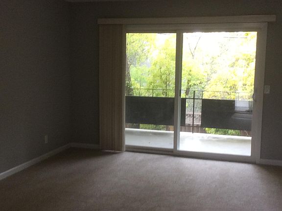 living room with balcony