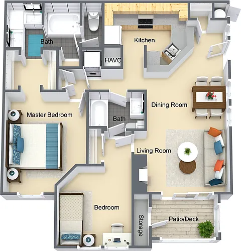 Floor plan Palm Springs