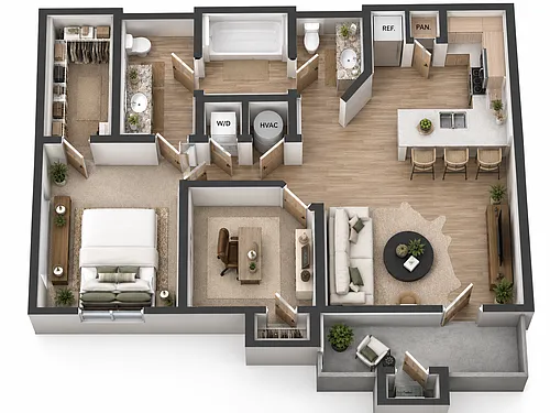 Floor plan B1