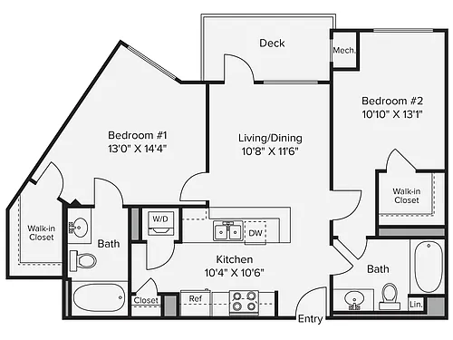Floor plan B3