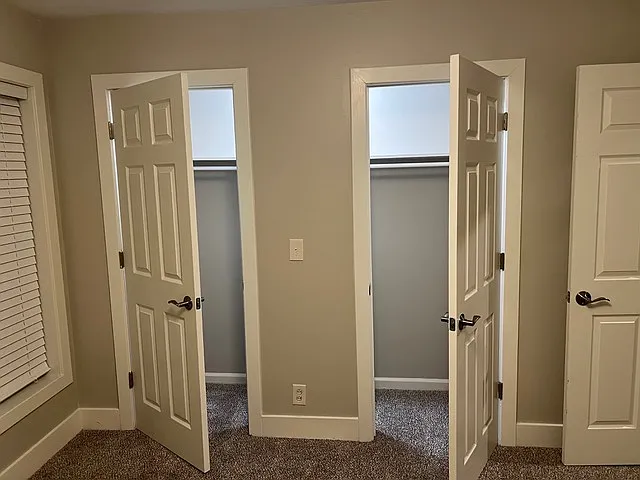 Large closet in Larger Bedroom