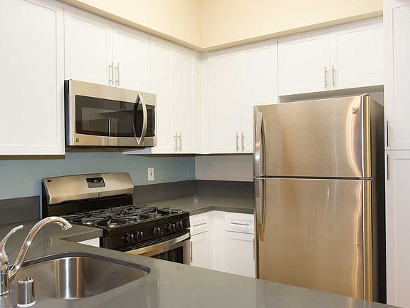 Kitchen with Stainless Steel Appliances and Gas Range