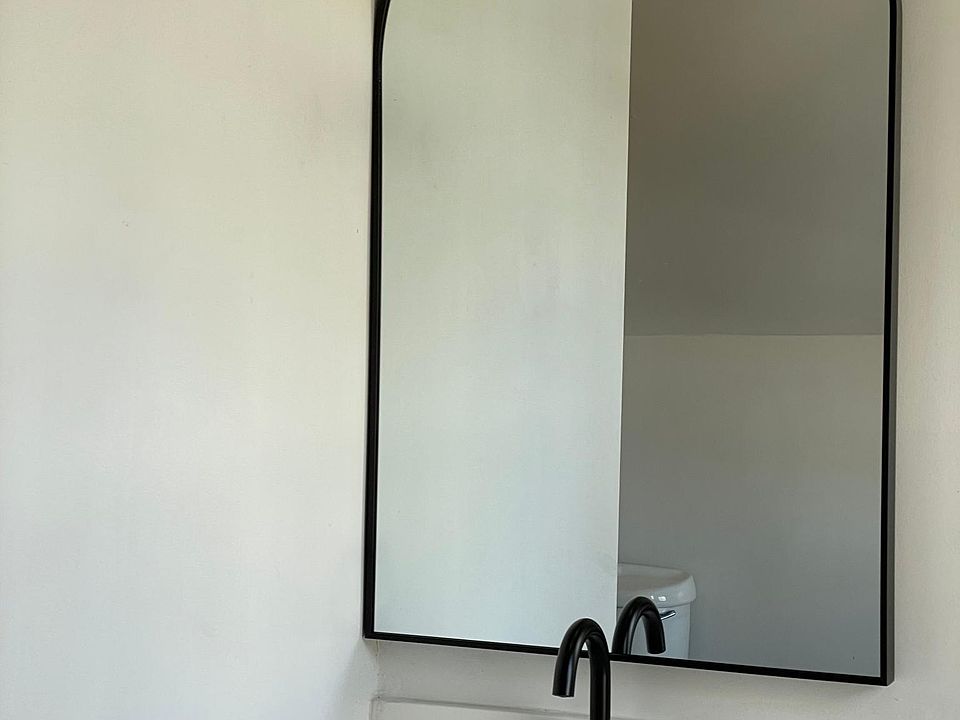 New faucet + mirror