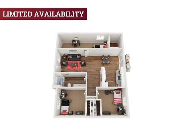 Floor plan 3x1 House - Apartments