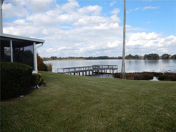 The dock and lake front