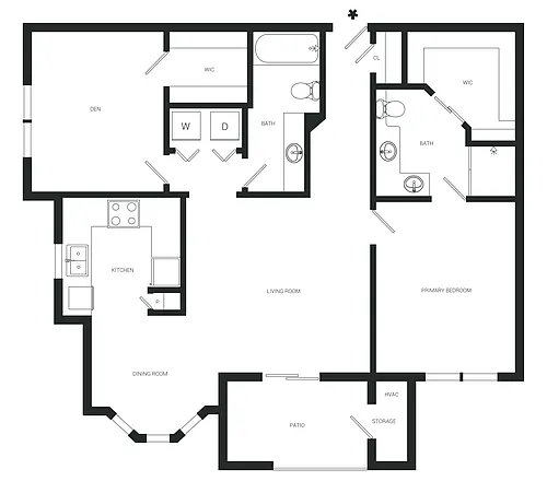 Floor plan Amber