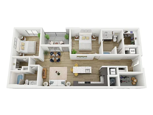 Floor plan B4