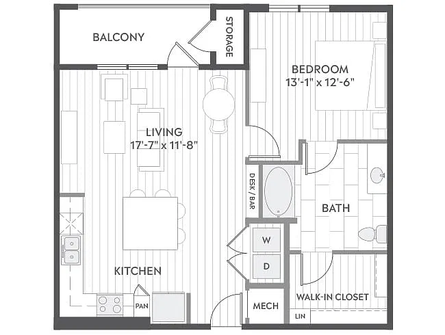 Floor plan A4b