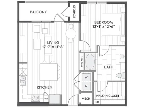 Floor plan A4b