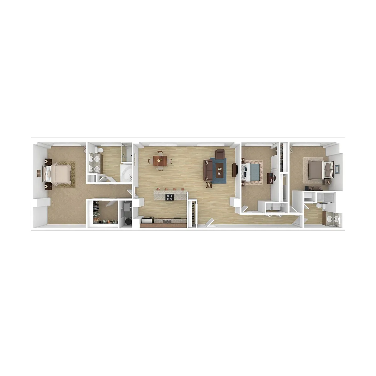 Floor plan 3B