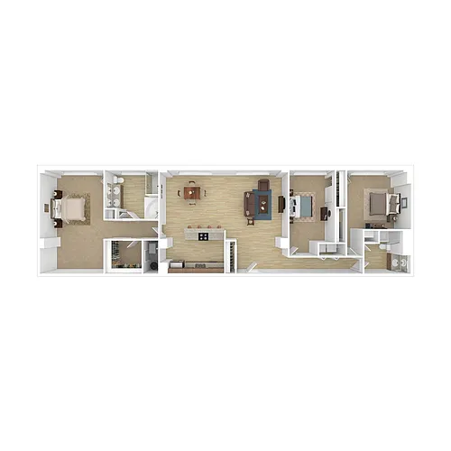 Floor plan 3B
