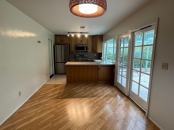 Kitchen with dining area