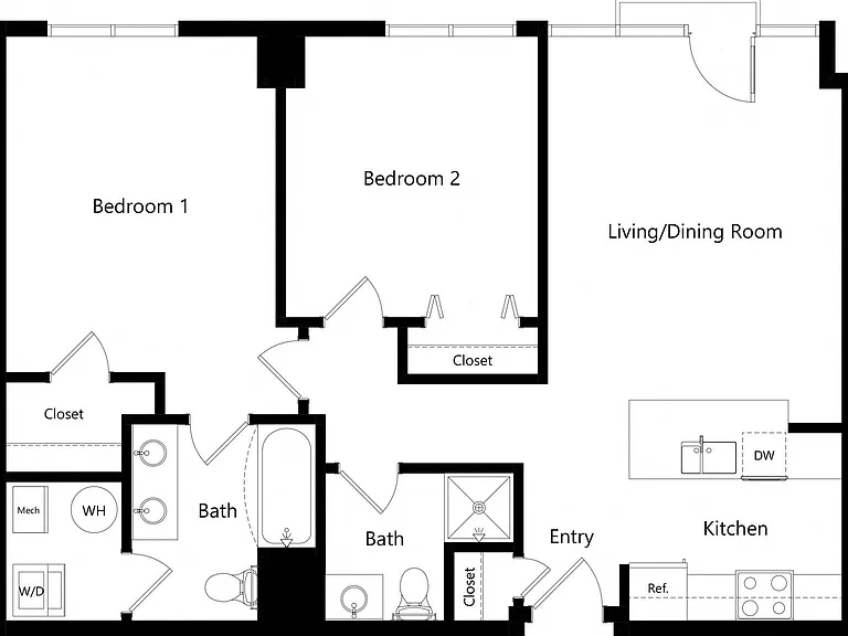 Midtown Crossing Apartments — Photo 113