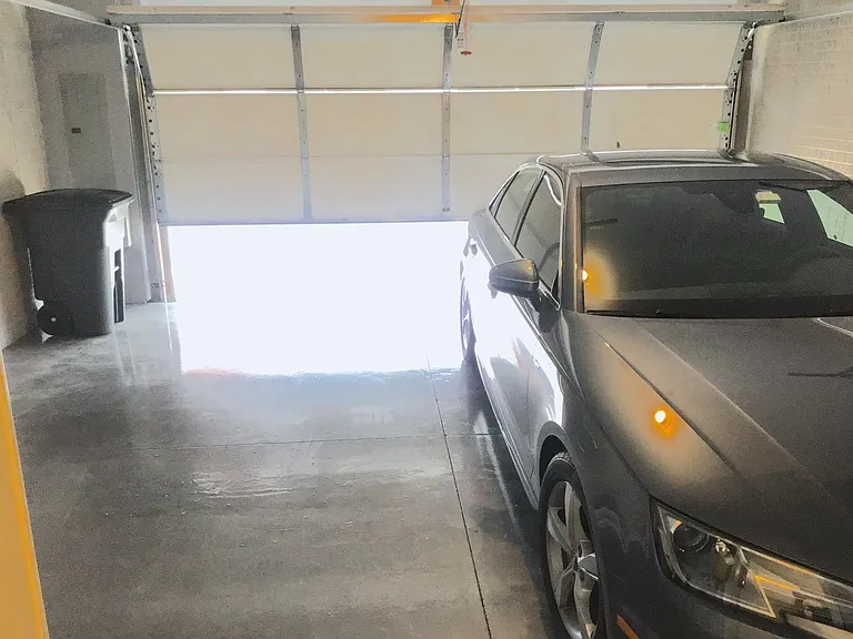 Spacious attached 2-car garage
