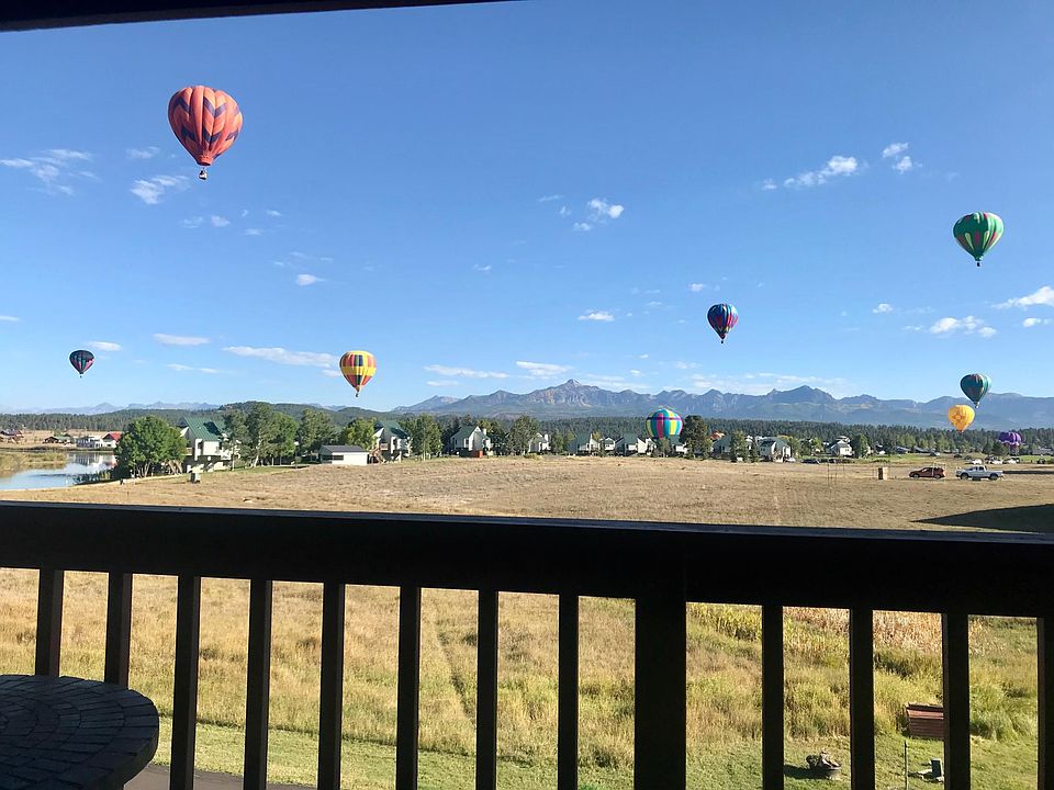 Many hot air balloons enjoy launching and landing in the area within view of this home.