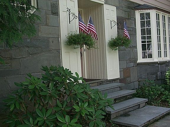 From driveway side