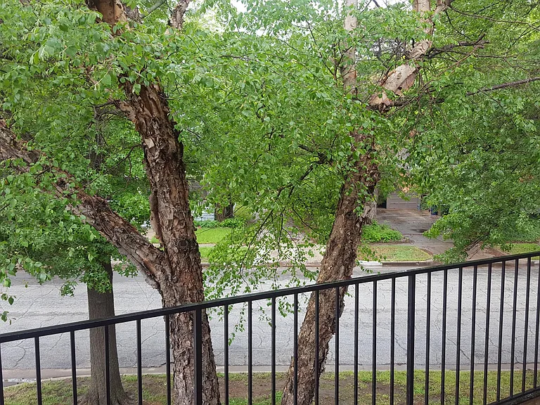 Balcony view with privacy!