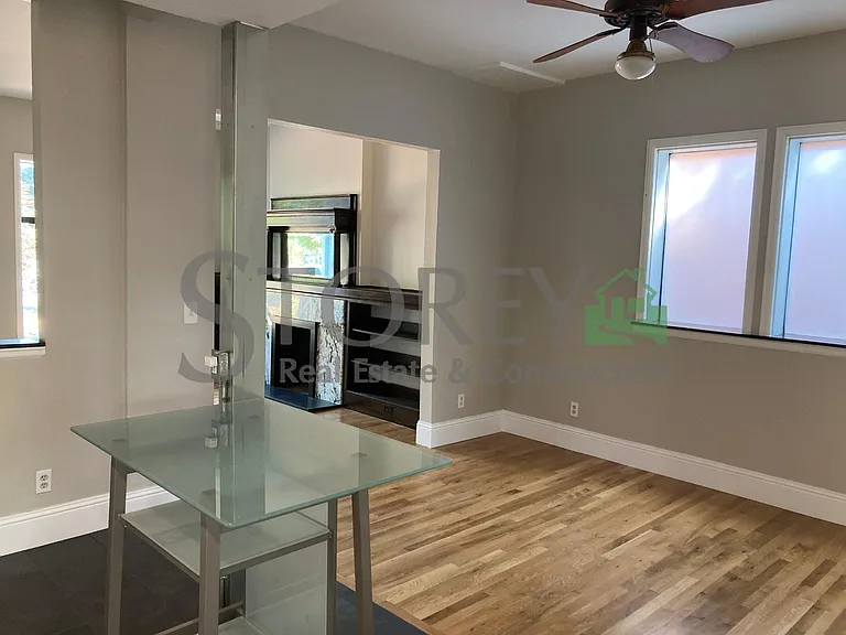 Living area/ding room from Kitchen