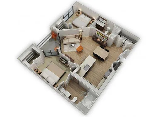 Floor plan Stanford