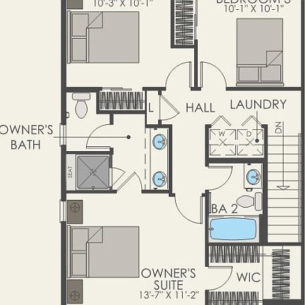 Third Floor 4 br 3.5 ba