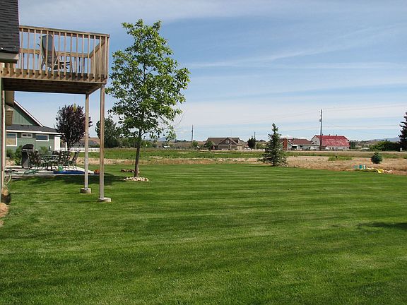 South side of house looking north