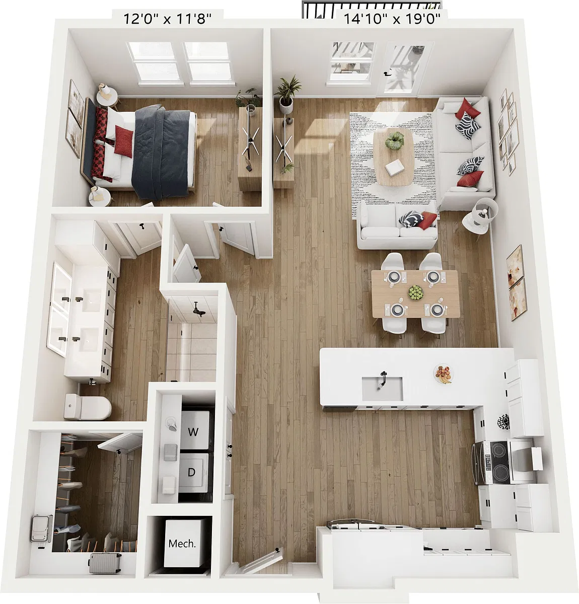Floor plan A4