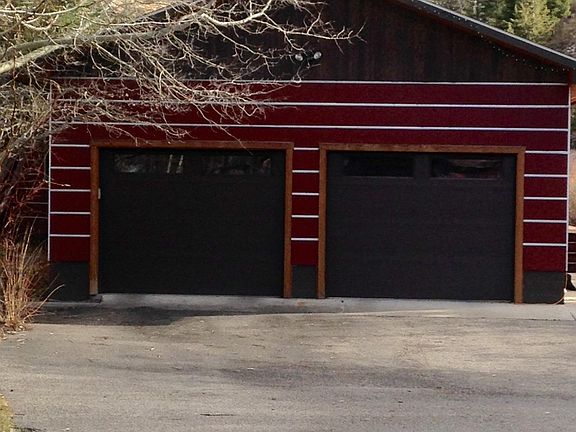 Two car garage