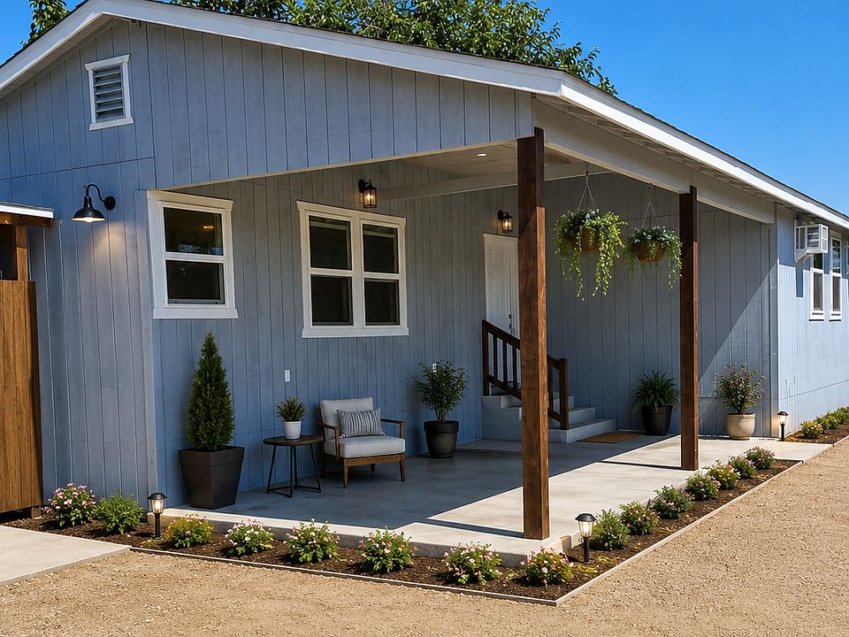 Front of the home digitally staged