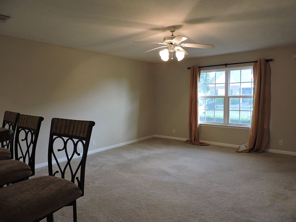 Living room open to breakfast bar