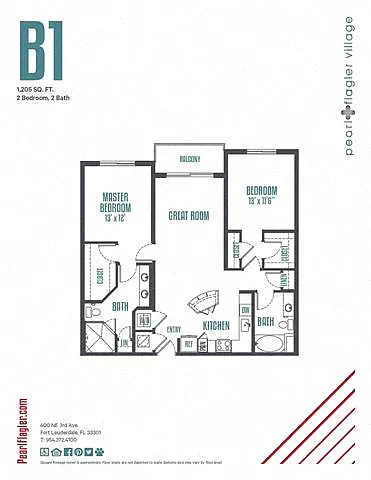 Floor plan B1