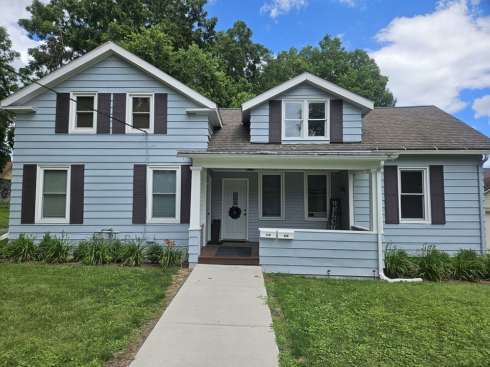Side-By-Side Duplex. Unit 210 is on the left side.