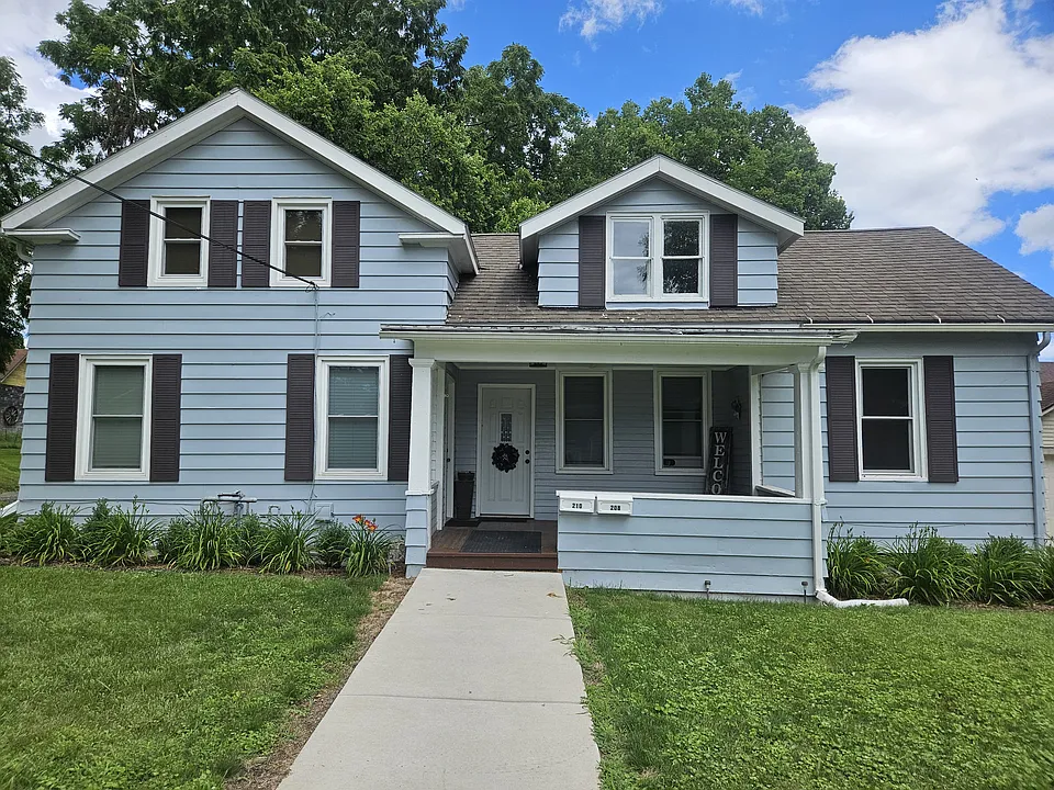 Side-By-Side Duplex. Unit 210 is on the left side.