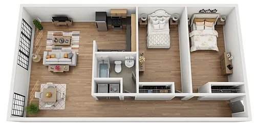 Floor plan B3