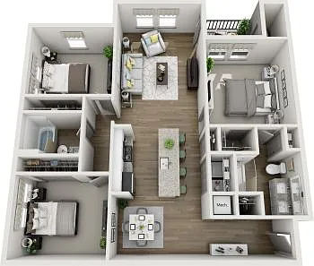 Floor plan C2A