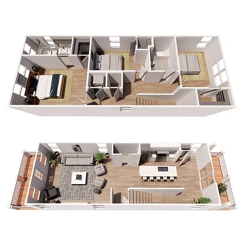 Floor plan The McKinley