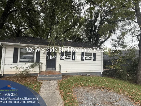 926 Westside Blvd NW, Roanoke, VA 24017