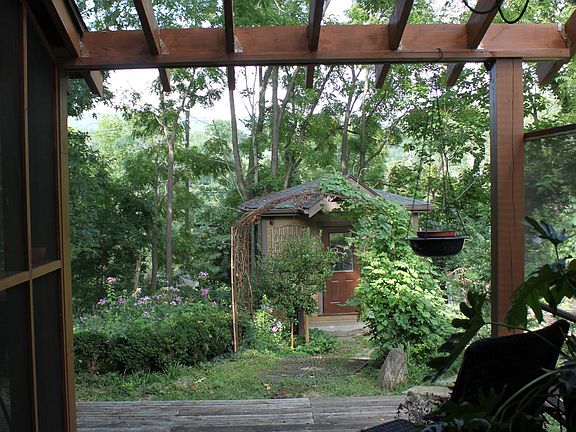 view from the kitchen.