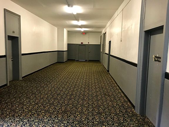 Building Hallway Rear of Building View