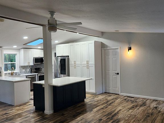 Kitchen Bar from Living room
Open floor concept