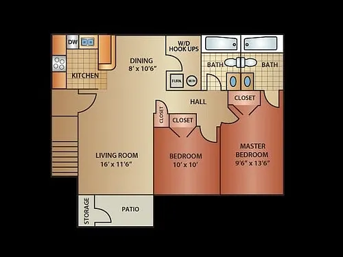 Floor plan The Ruby