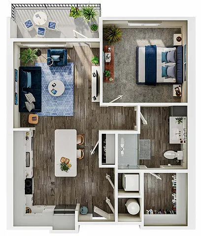Floor plan A1