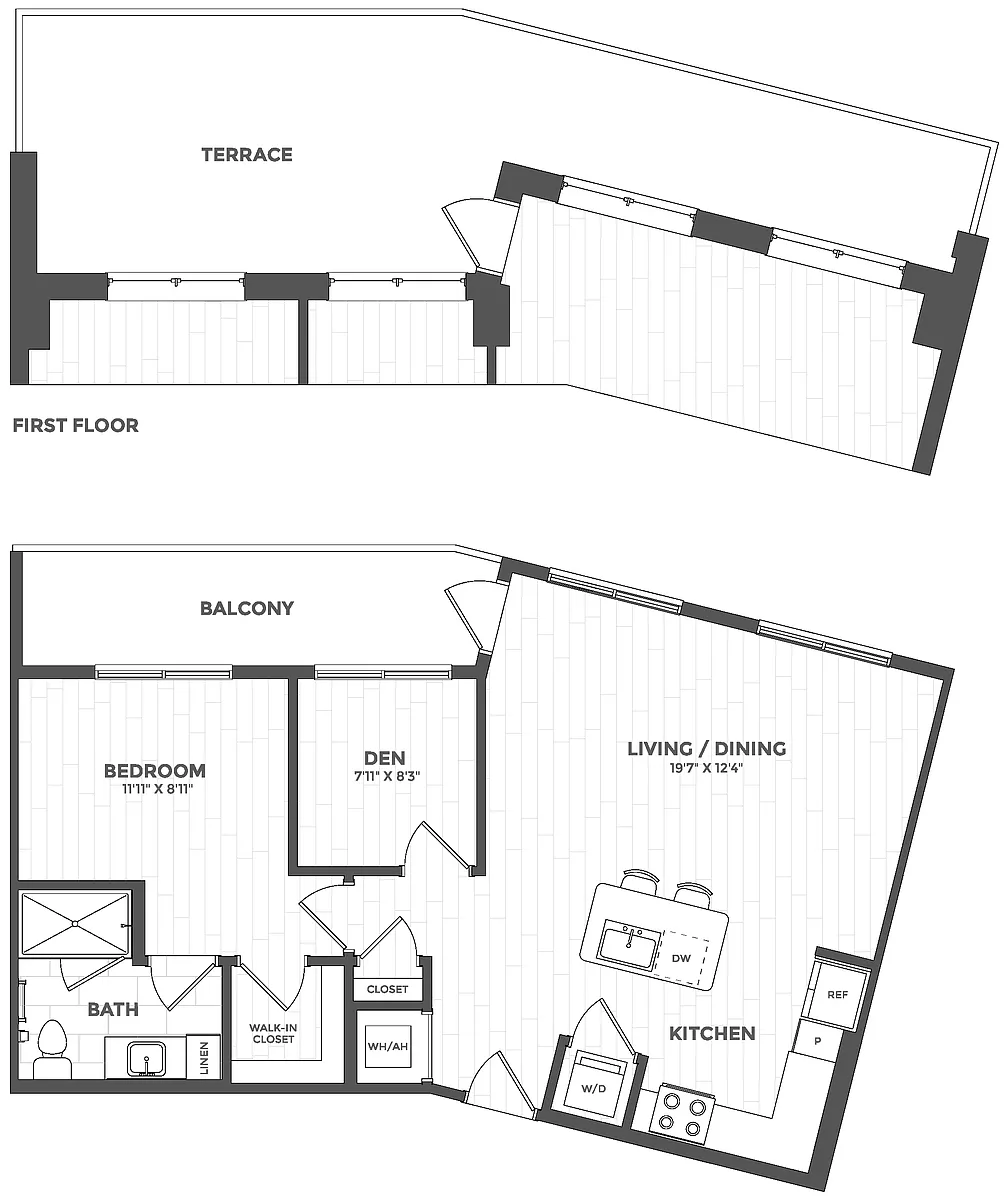 Floor plan A2 Den