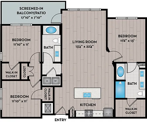 Floor plan 32F1