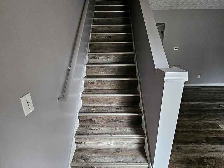 Stairs from front door