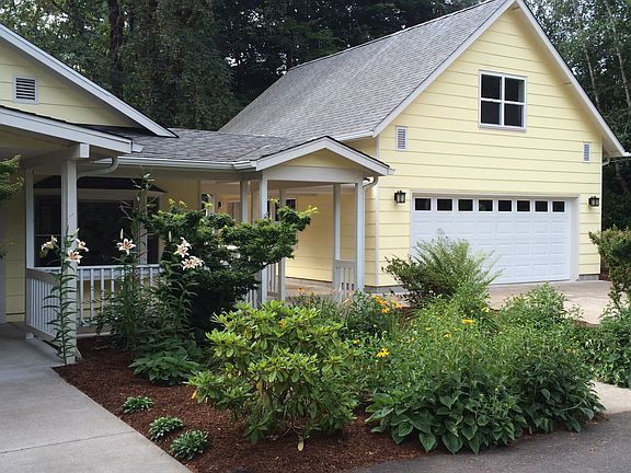 Front of house/garage