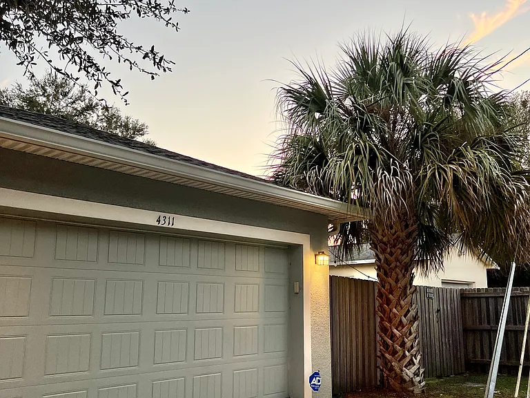 Two car garage with alley access