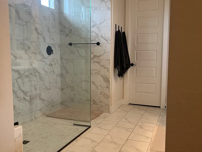Master bath shower