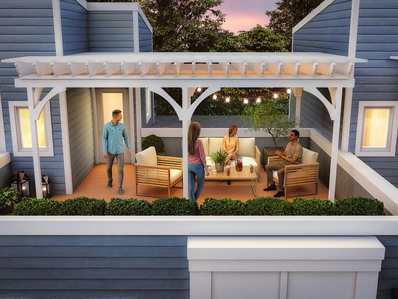 Waterfront townhomes with rooftop terrace